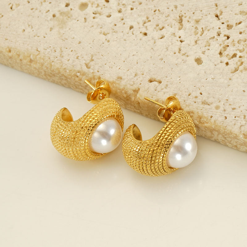 Titanium French Earring