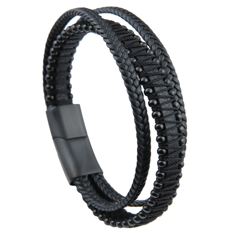 Men's Leather Bracelet