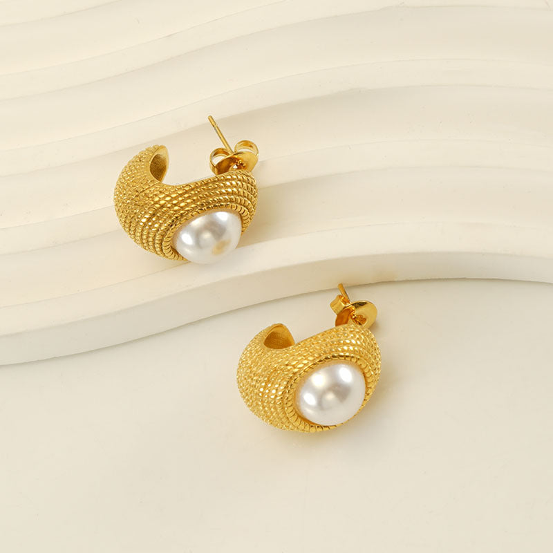 Titanium French Earring