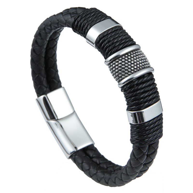 Men's Leather Bracelet