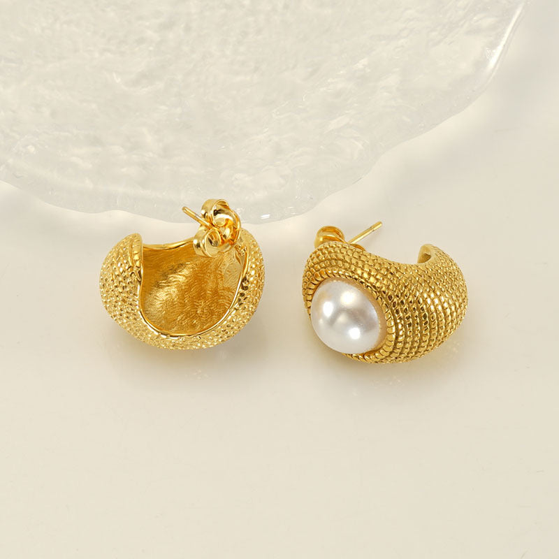 Titanium French Earring
