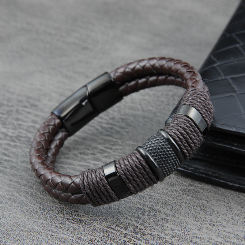 Men's Leather Bracelet