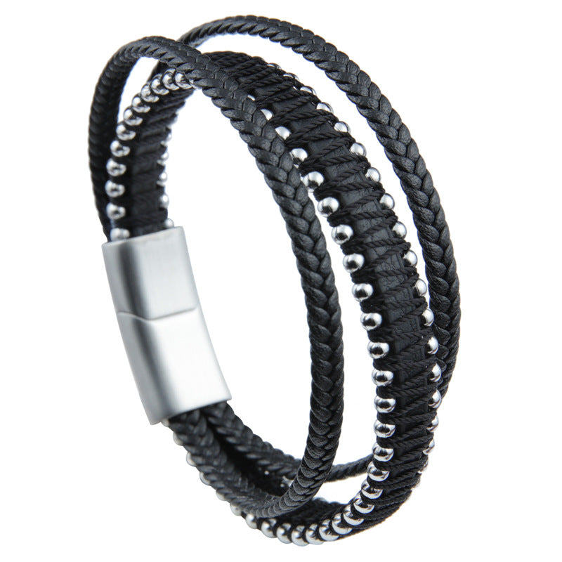 Men's Leather Bracelet