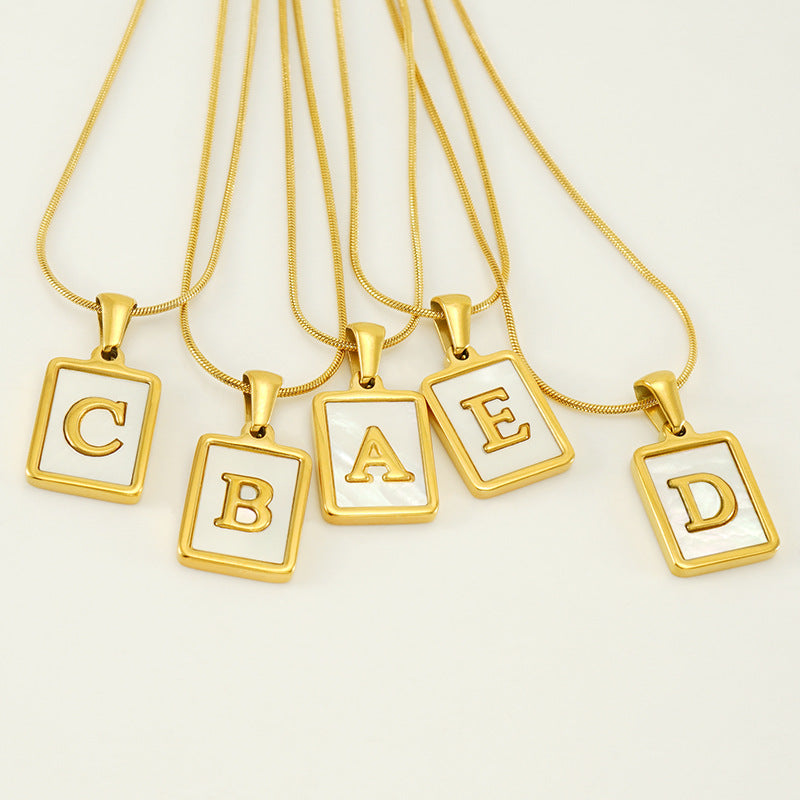 26 Letter Necklace