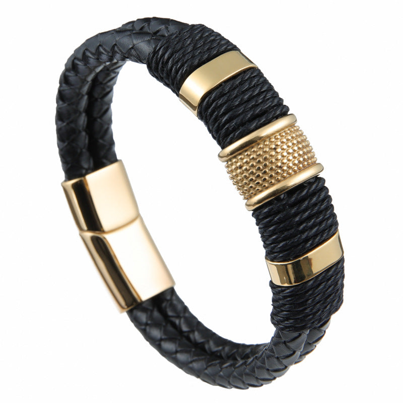 Men's Leather Bracelet