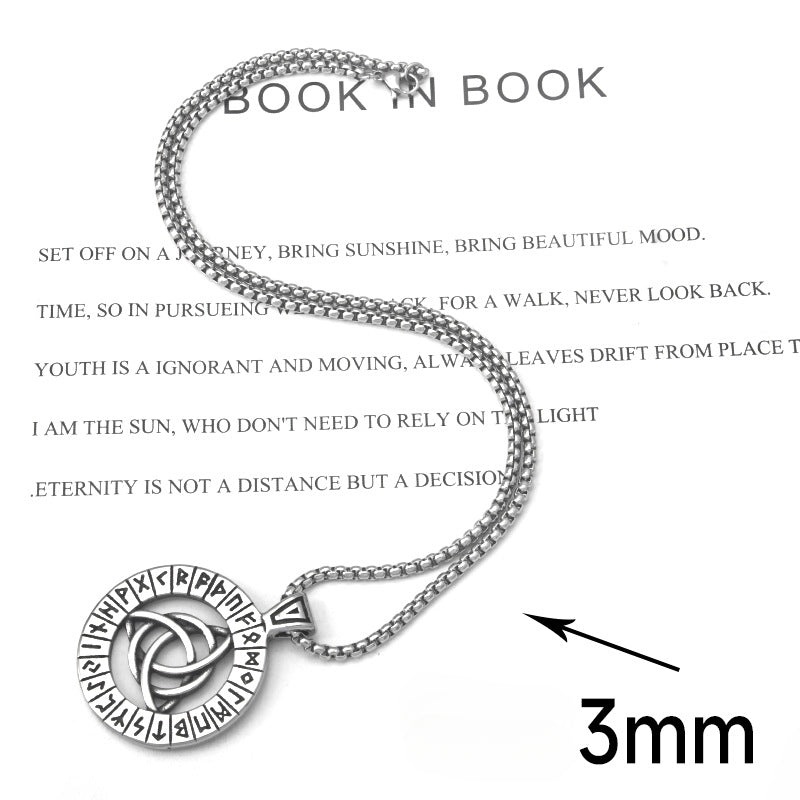 Round Plate Necklace