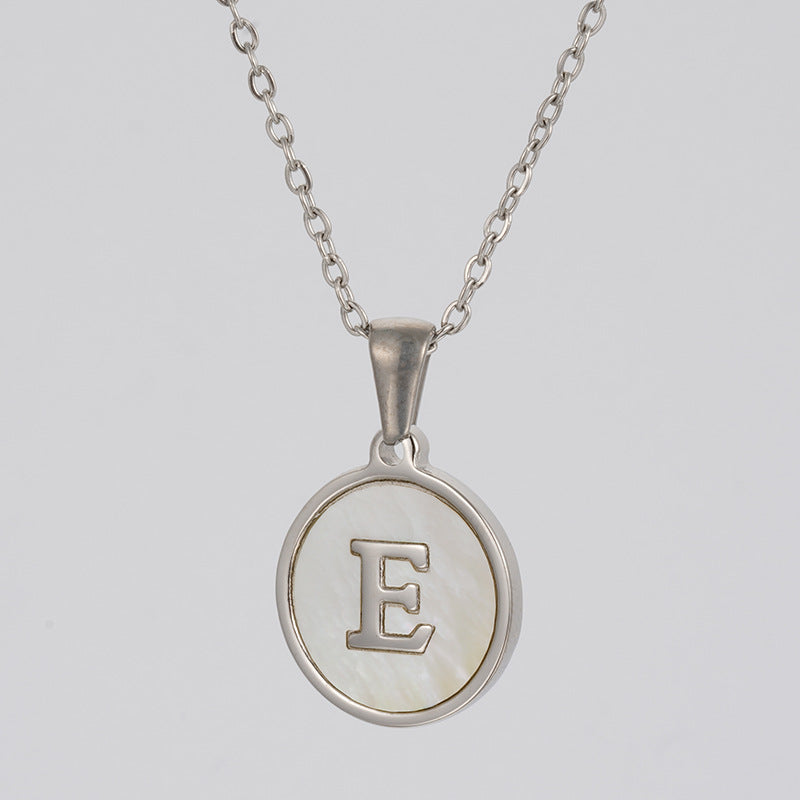 Stainless Letter Necklace