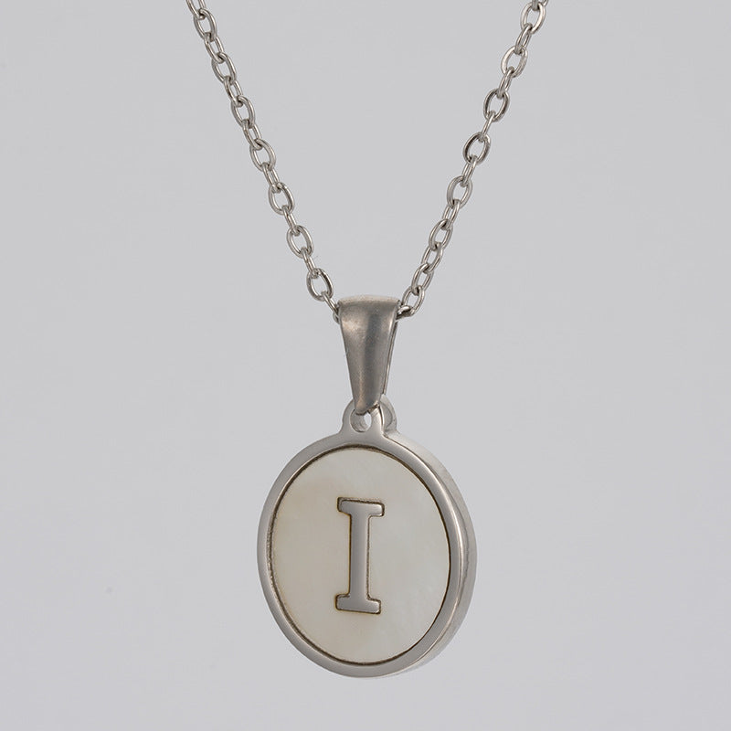 Stainless Letter Necklace