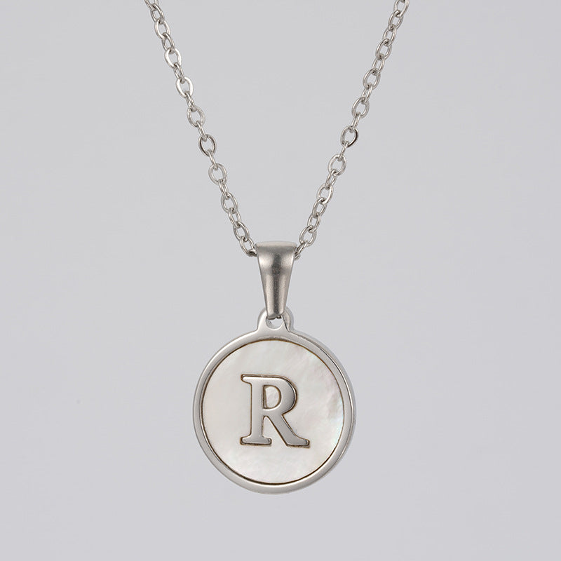 Stainless Letter Necklace
