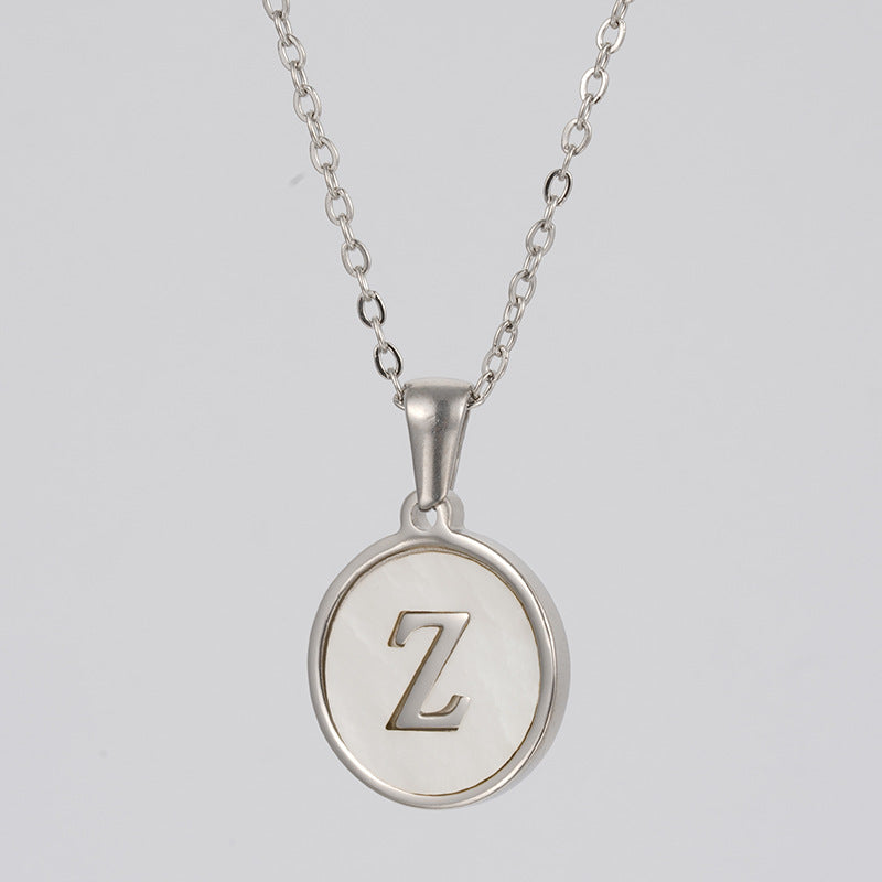 Stainless Letter Necklace