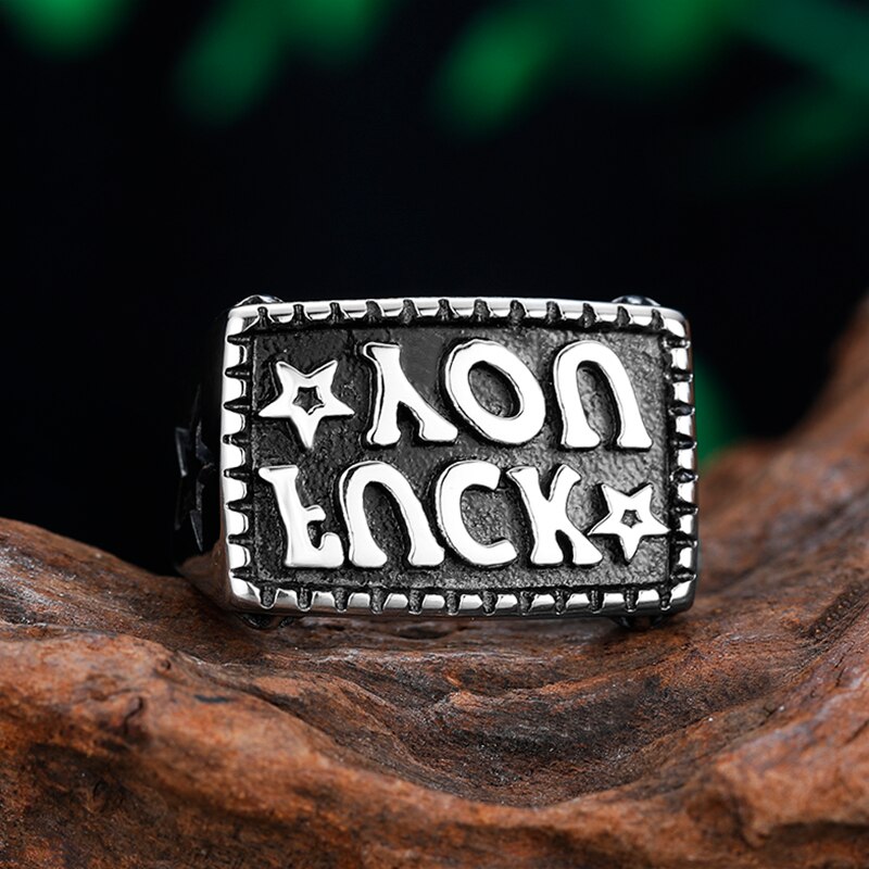 Letter Style Ring