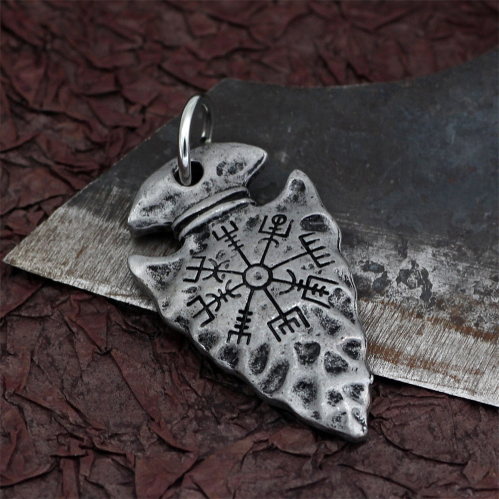 Spear Compass Necklace
