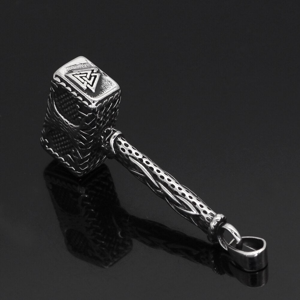 Mjolnir Yggdrasil Viking Necklace