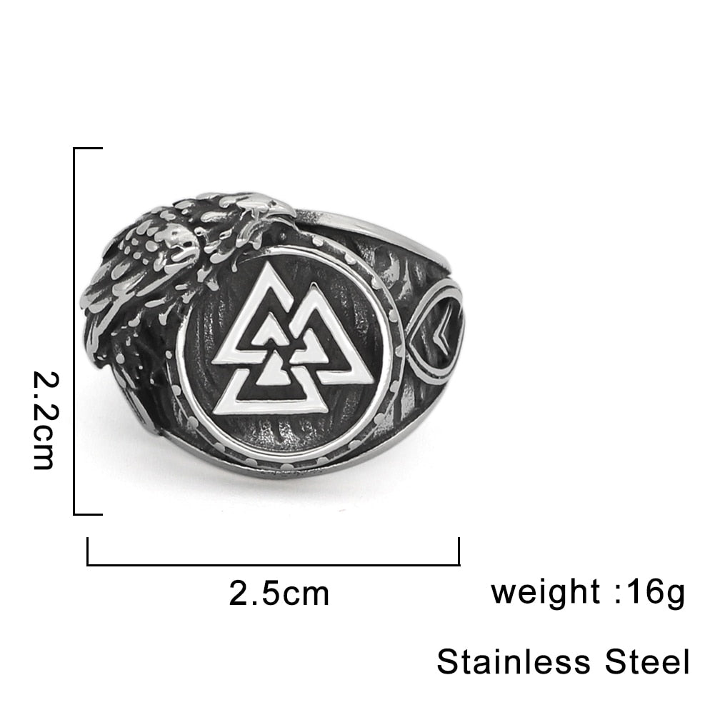 Viking odin symbol Ring