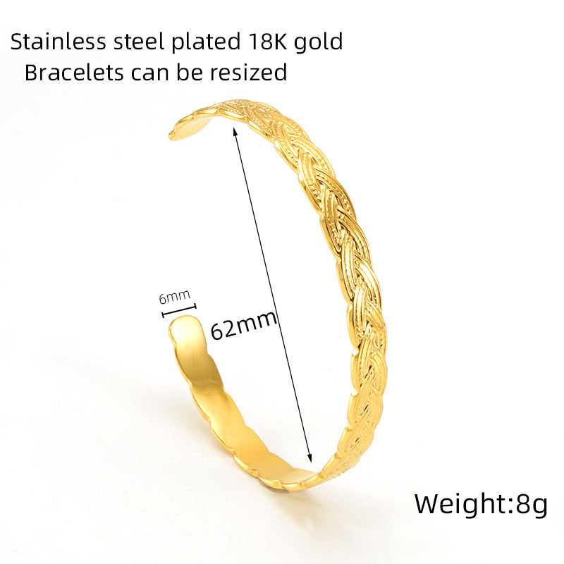 Titanium Open Bracelet