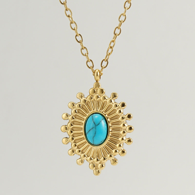 Titanium Eye Necklace