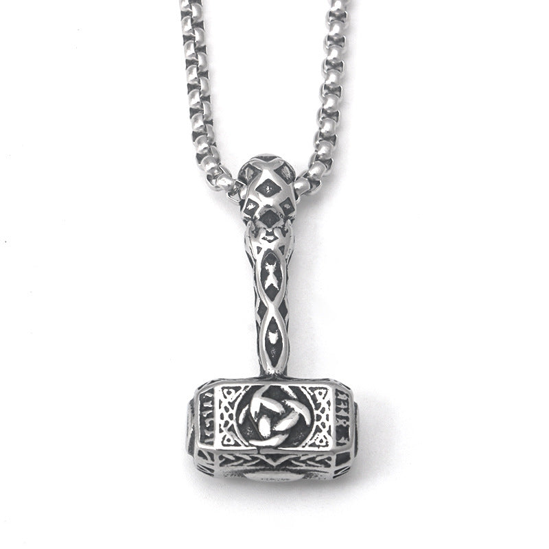 Hammer Pendant Necklace