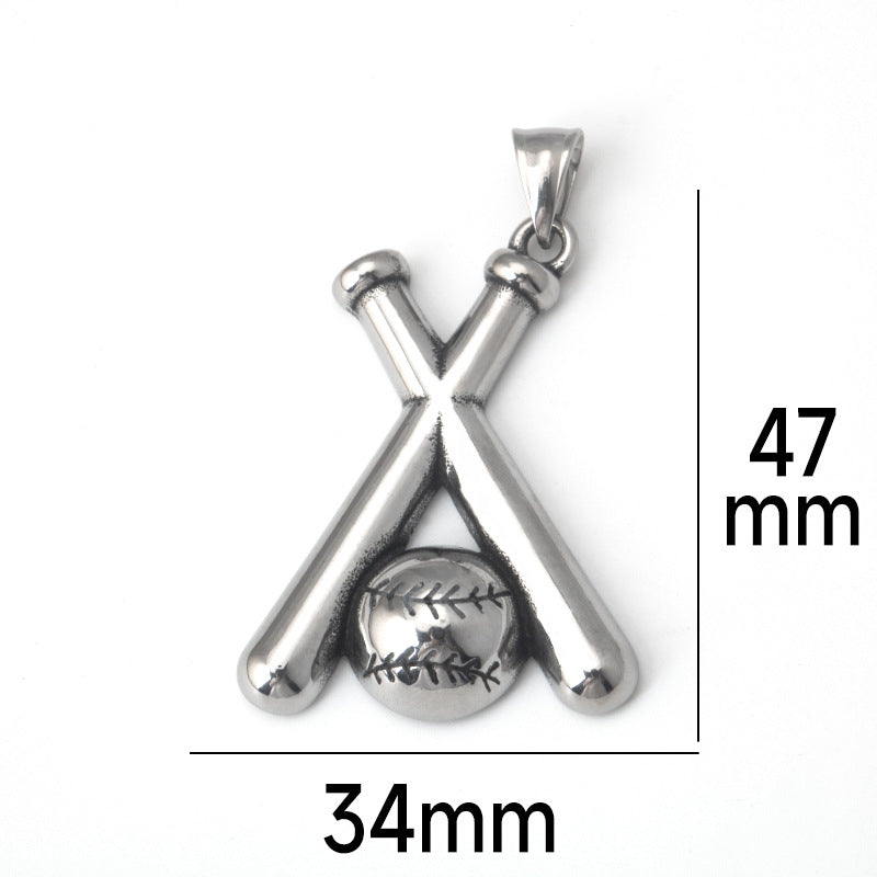 Baseball Stick Necklace