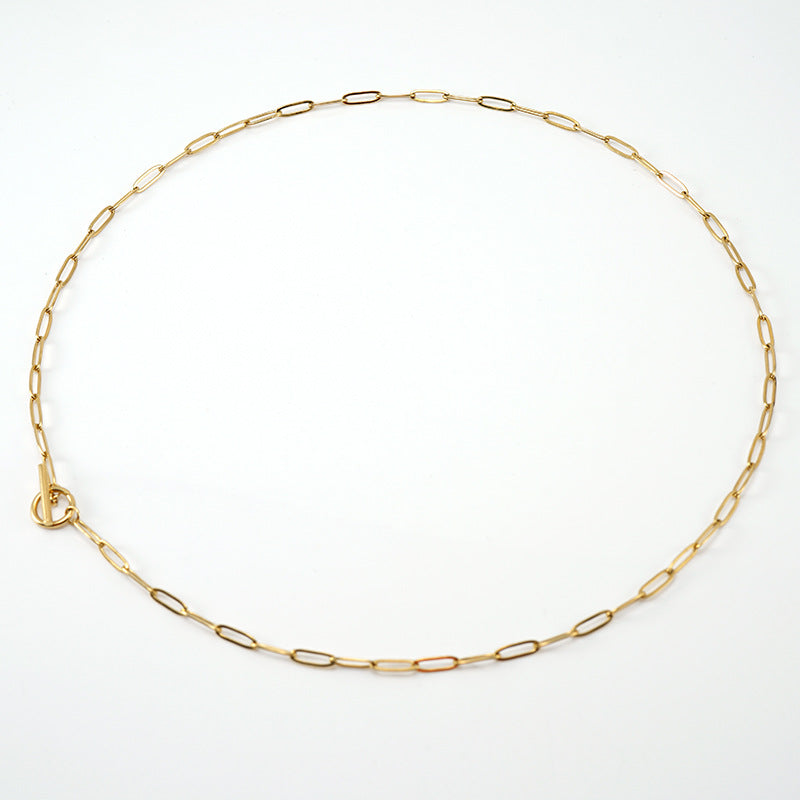 Stainless Clavicle Necklace