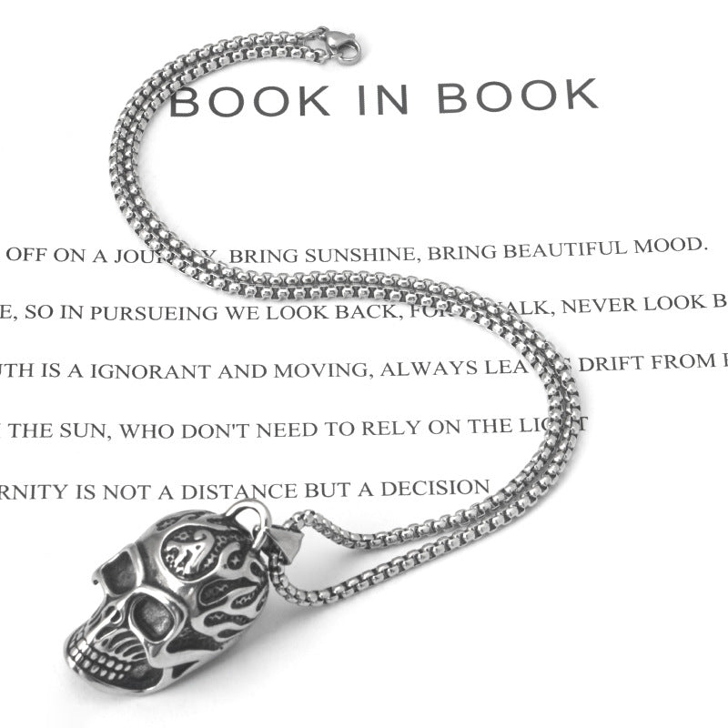 Skull Head Necklace