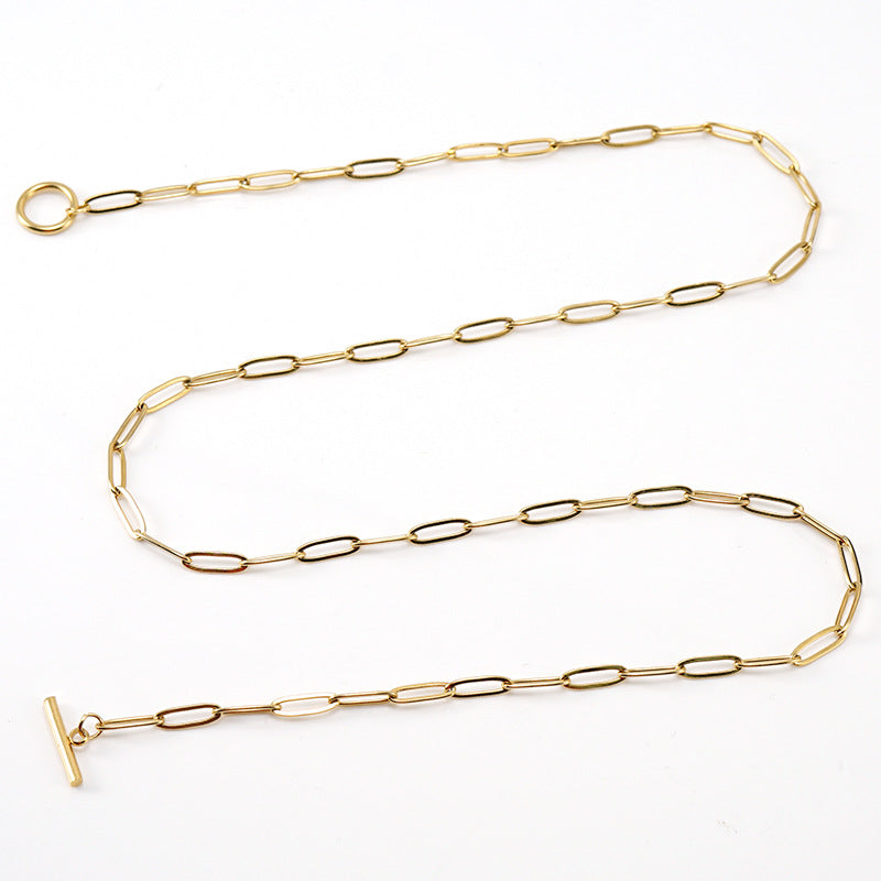 Stainless Clavicle Necklace