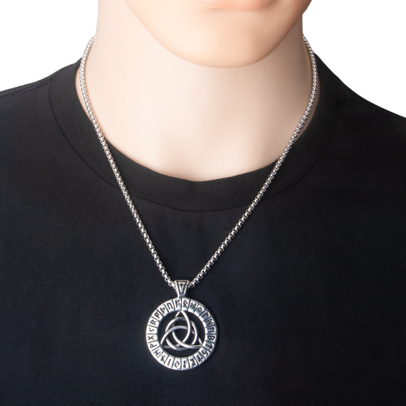 Round Plate Necklace