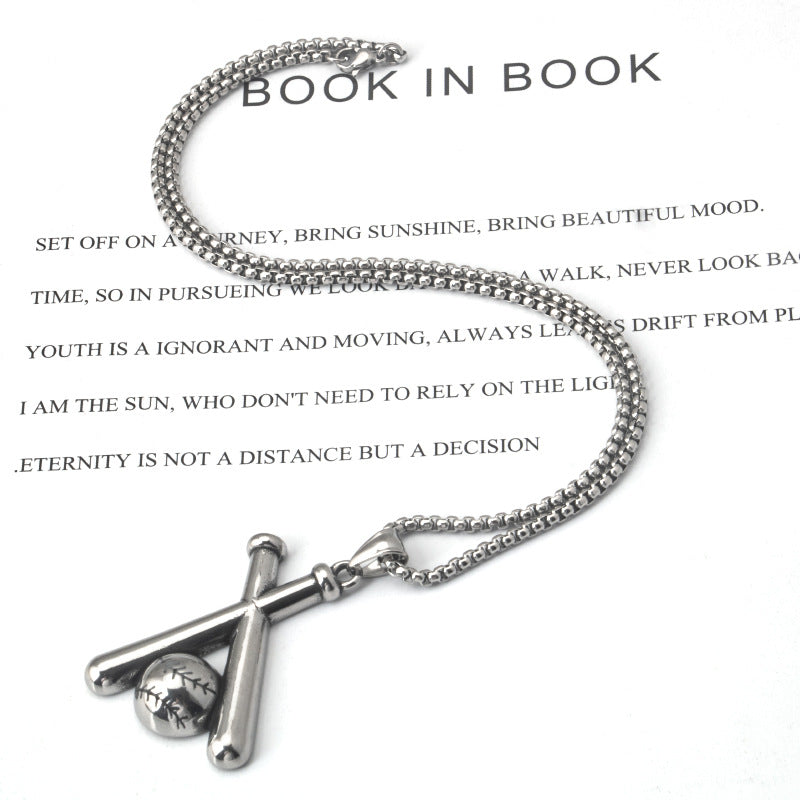 Baseball Stick Necklace