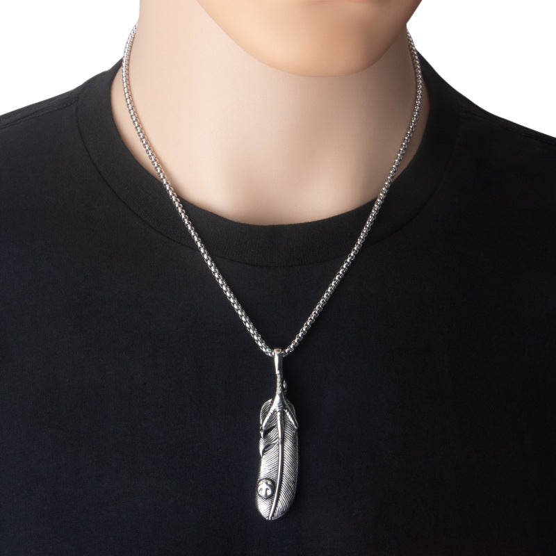 Feather Claw Necklace