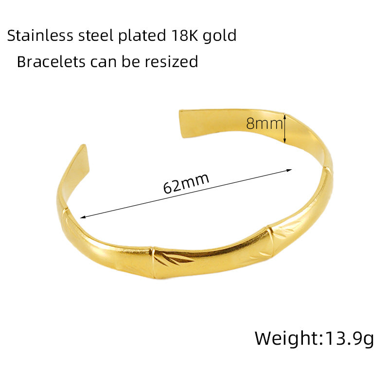 Titanium Open Bracelet