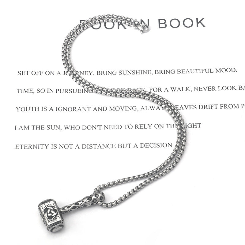 Hammer Pendant Necklace