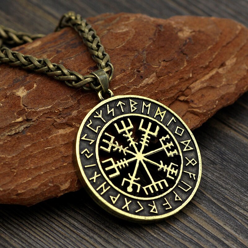 Compass Rune Amulet Necklace
