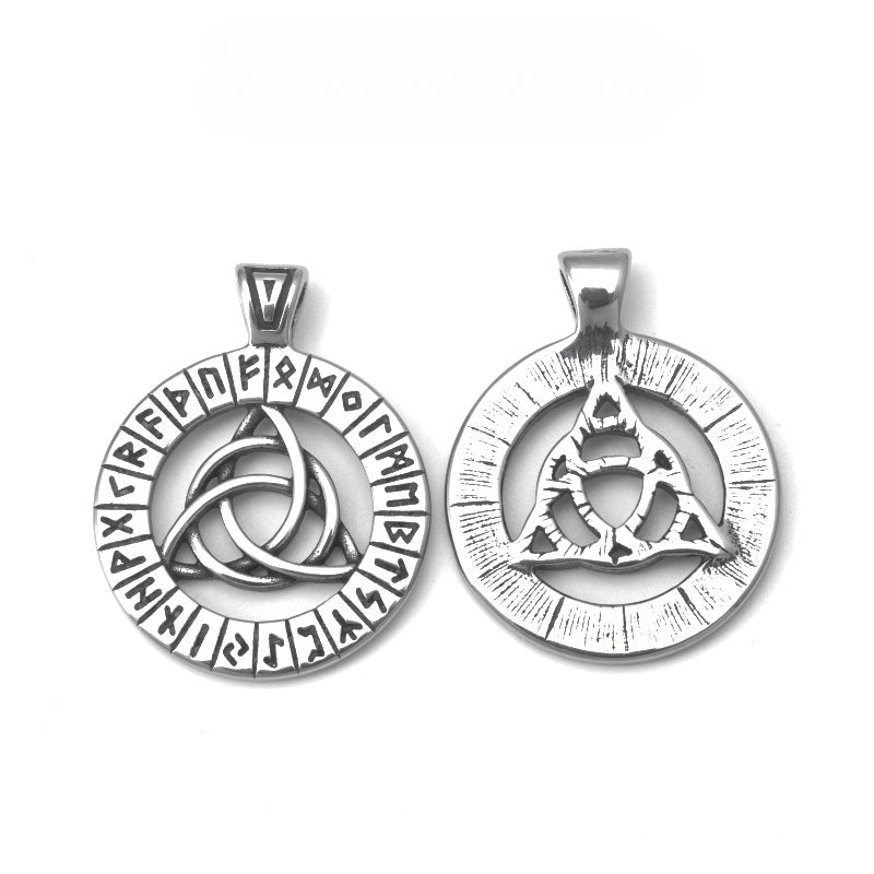 Round Plate Necklace
