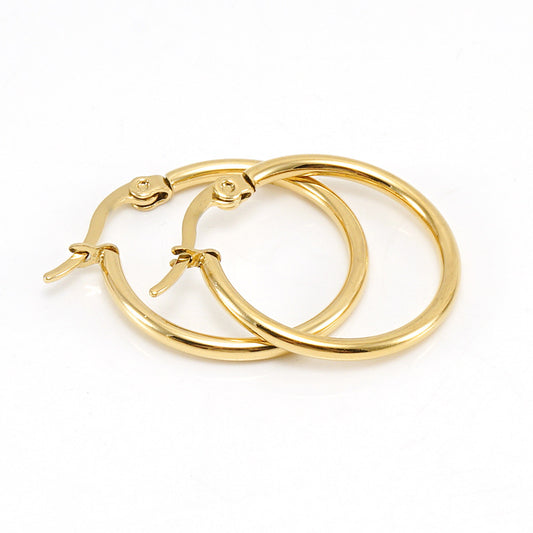 Stainless  Buckle Earring