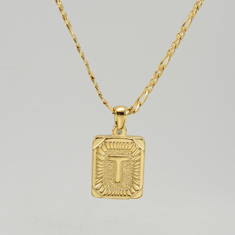 Figaro Letter Necklace