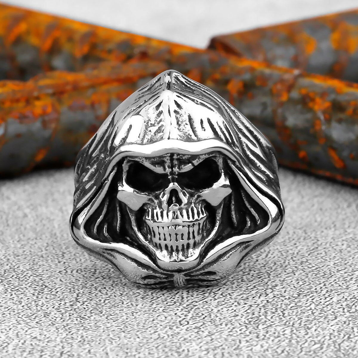 Reaper Ghost Skull Ring