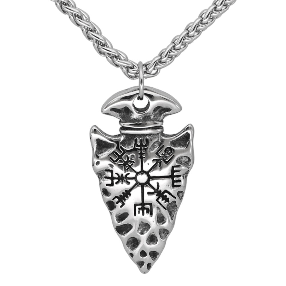 Spear Compass Necklace