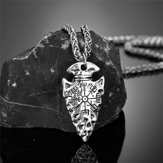 Spear Compass Necklace