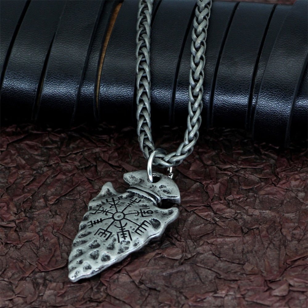 Spear Compass Necklace