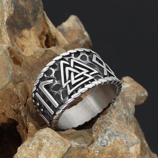 Odin Symbol Amulet Ring