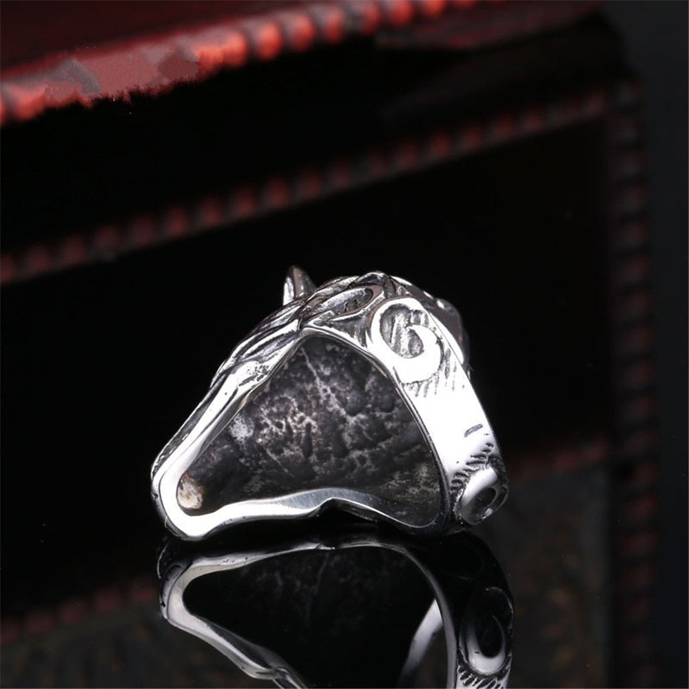 Personality Wolf Head Ring