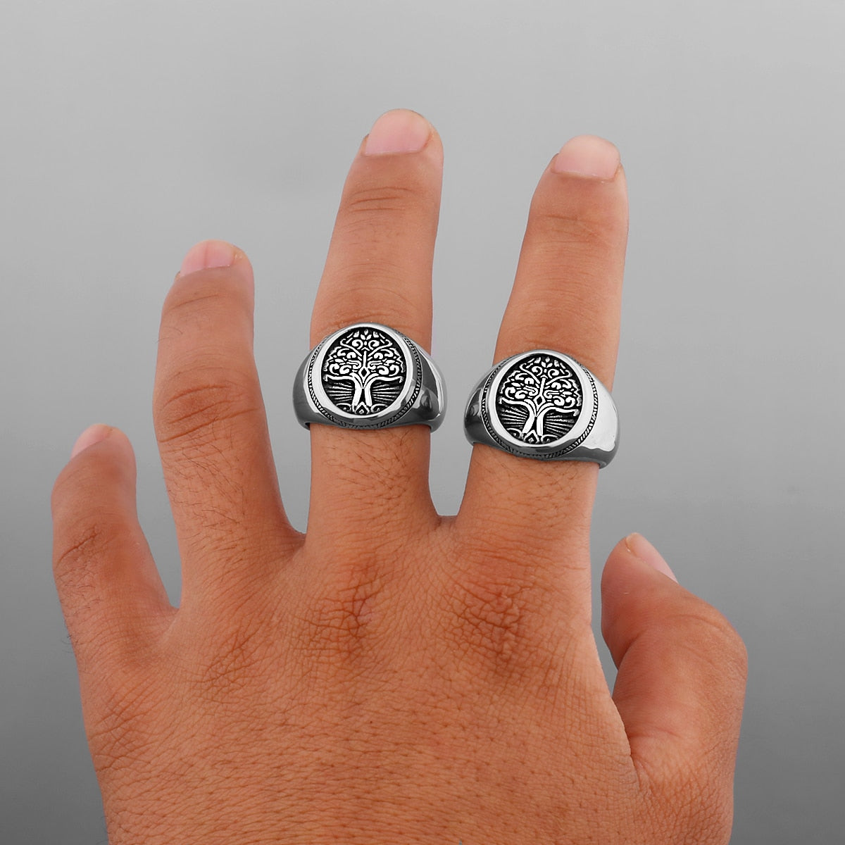 Tree of Life Signet Ring