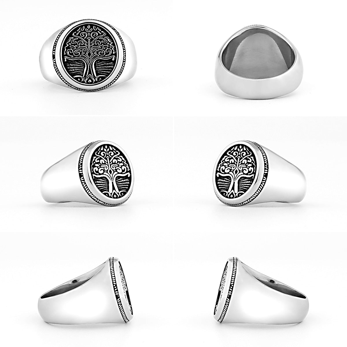 Tree of Life Signet Ring