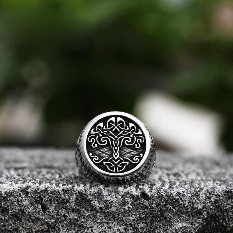 Tree of Life Signet Ring