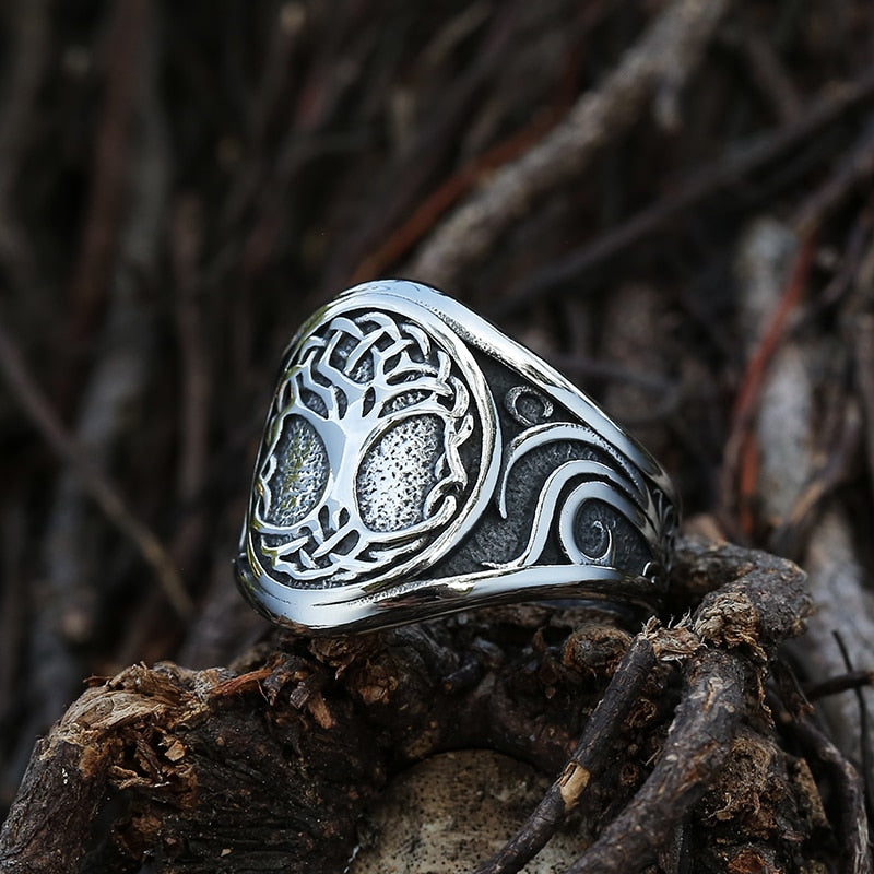 Viking Tree Of Life Ring