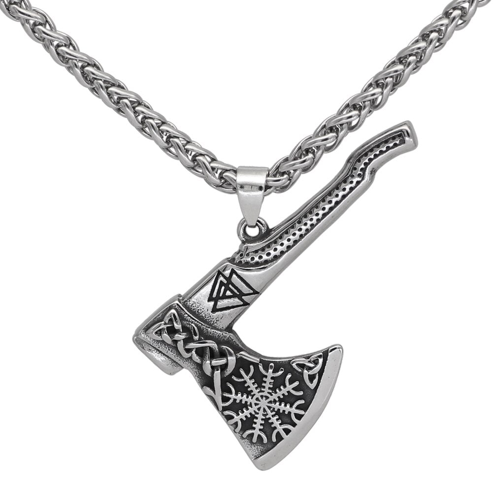 viking axe Necklace